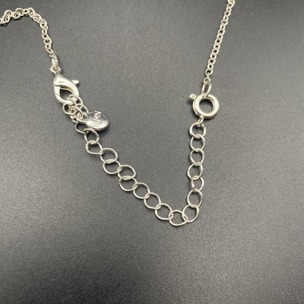 Vtg Roman RMN Necklace Interchangeable 7 Pendant Green Purple Yellow Pink Box - Picture 13 of 13